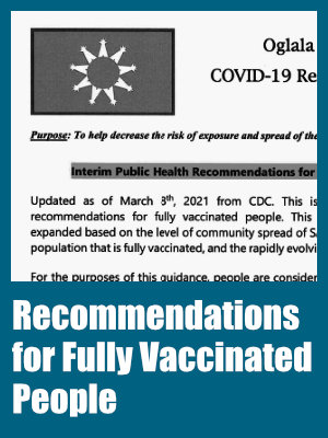 Recommendations For Fully Vaccinated People