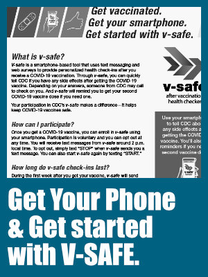 Get Your Phone & Get Started With V-SAFE